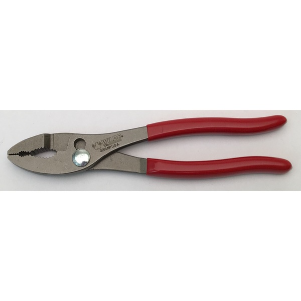 Wilde 8" SLIP JOINT PLIERS-SATIN-BULK G263.NP/BB